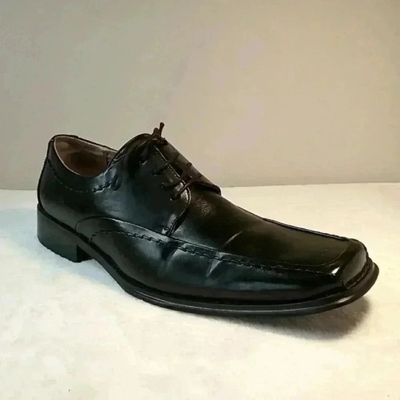 Coronado men\'s Oxfords Dress shoes black lace up main image 4